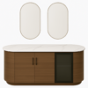 Charm Elegant Buffet Table Cabinet