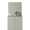 Le Marche Offer "25 Tamara White dresser with wooden top